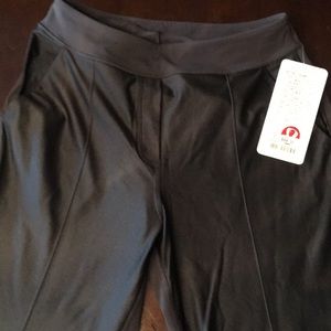 Lululemon shine trousers grey leggings size 6